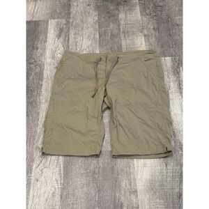 Columbia Womens Hiking Shorts Size Drawstring Khaki Activewear Casual‎ Comfy